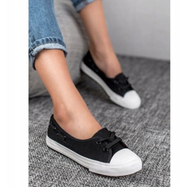 J. Star Snygga låga sneakers svart 1