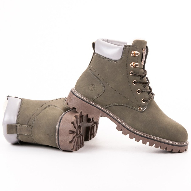 Mckeylor Gröna fällare med päls 1