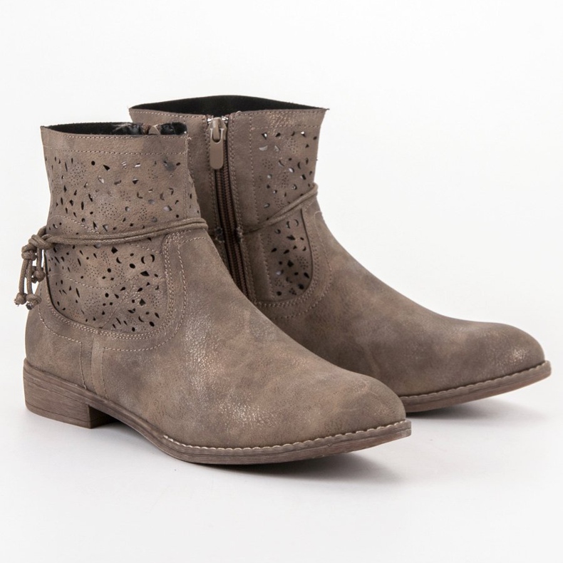 Groto Gogo Openwork damskor mångfärgad grön 1