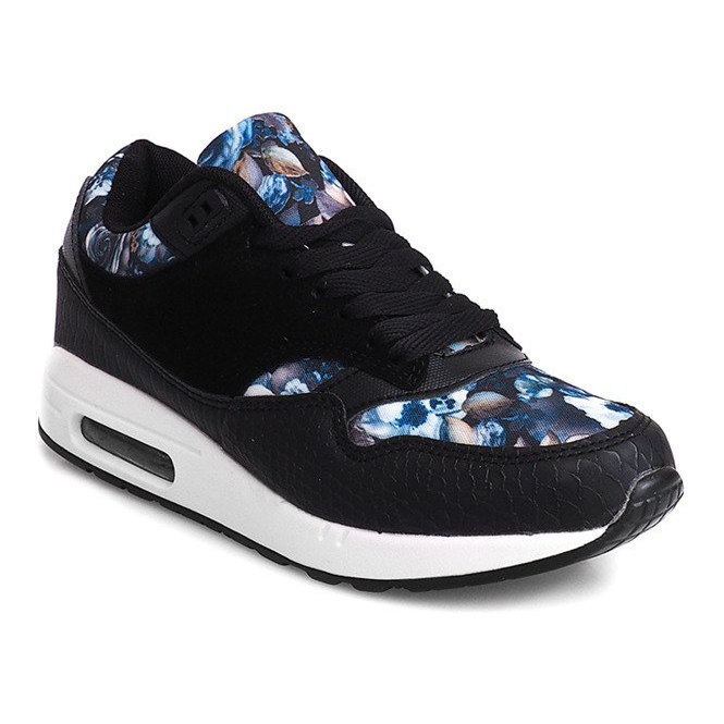 Skor Sneakers Flowers R-50 Svart 2
