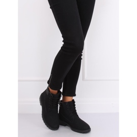 Svarta damskor i trä W-3033 Svart 2