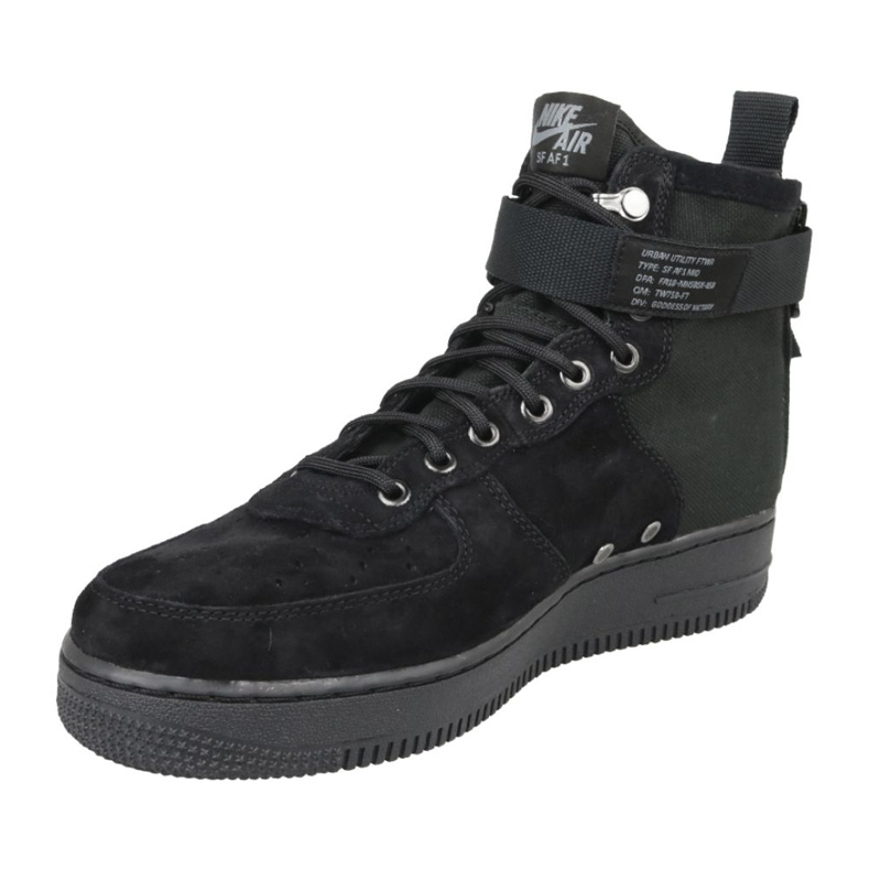 Nike Sf Air Force 1 Mid M 917753-008 sko svart 1