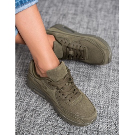 SHELOVET Mörkgröna sportskor 1