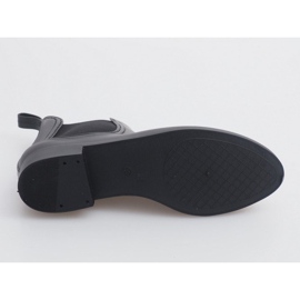 Korta regnstövlar med gummi 608 svart 2