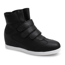 Trendiga Wedge Sneakers JT3 Svart 1