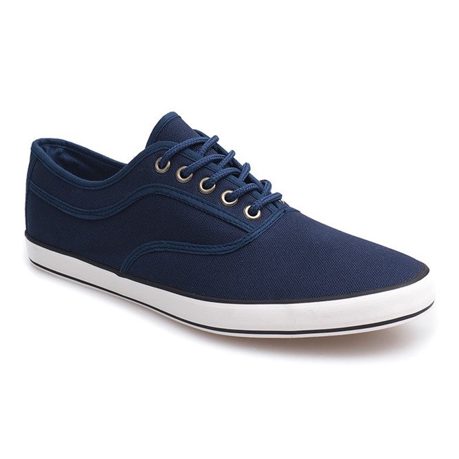 Snörskor från B001 Marineblau sneakers marinblå 1