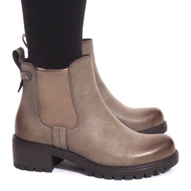 Varma stövlar BH56-KB Khaki mångfärgad grön 1