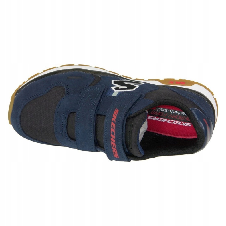 Skechers Throwbax Jr 97360-NVBK Skor marinblå 2