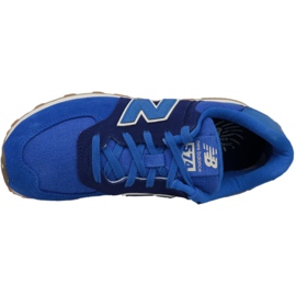 New Balance W KL574ESG skor marinblå 2
