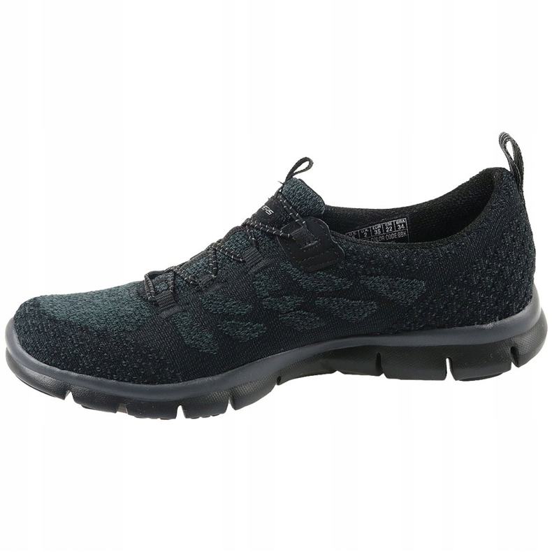 Skechers Gratis W 22758-BBK skor svart 1