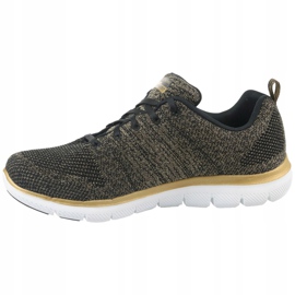 Skechers Flex Appeal 2.0 W 12771-BKGD Skor svart mångfärgad 1
