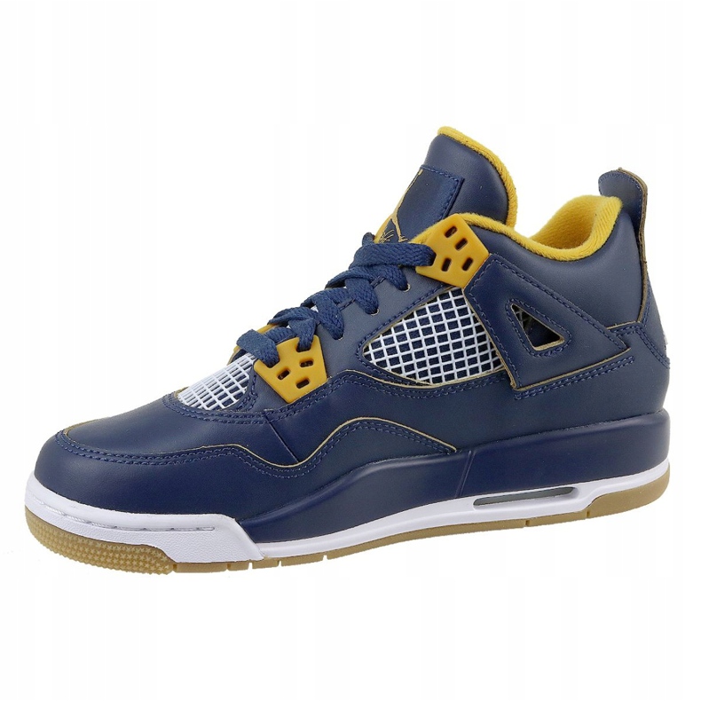 Nike Jordan 4 Retro Bg Jr 408452-425 marinblå 1