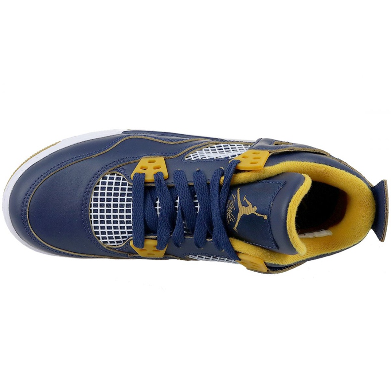 Nike Jordan 4 Retro Bg Jr 408452-425 marinblå 2