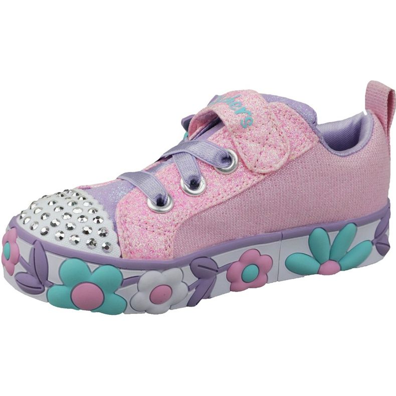 Skechers Daisy Lites Jr 10965N-PKMT Skor rosa 1