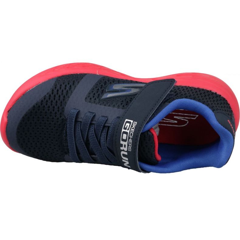 Skechers Go Run 600 Jr 97860L-NVRD Skor marinblå 2