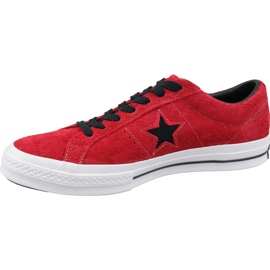 Converse One Star M 163246C röda skor 1