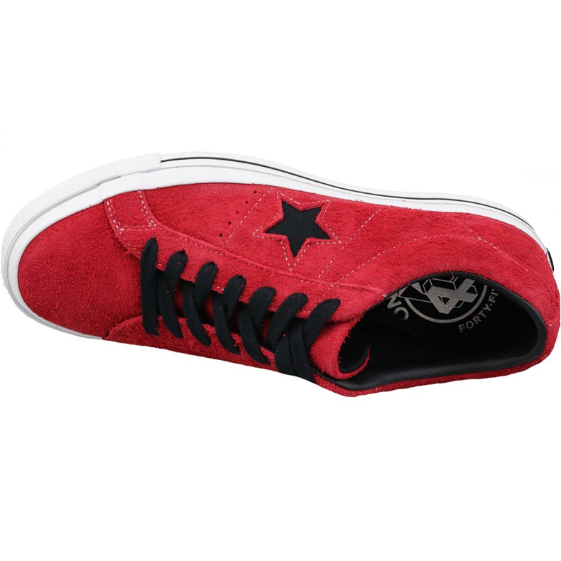 Converse One Star M 163246C röda skor 2