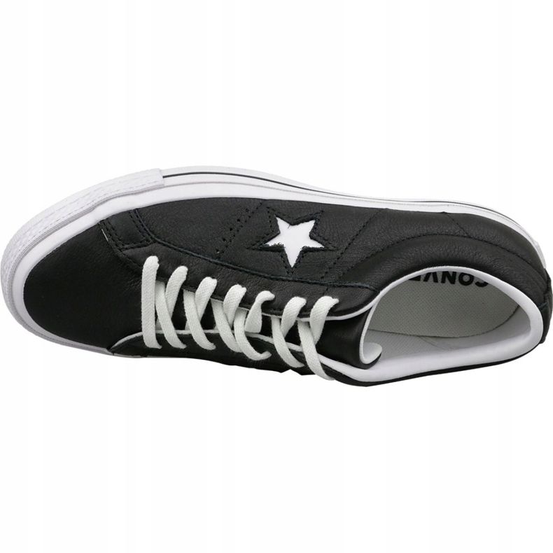 Converse One Star Ox 163385C skor svart 2