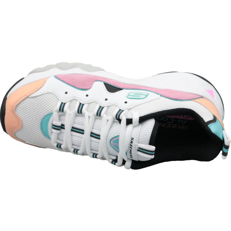 Skechers D'Lites 3.0 Zenway W 12955-WPKB Skor vit mångfärgad 2