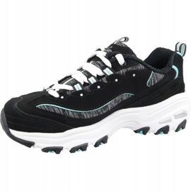 Skechers D'Lites W 11936-BKTQ skor svart 1
