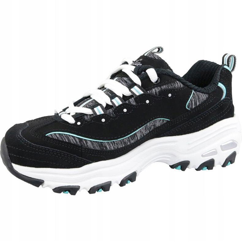 Skechers D'Lites W 11936-BKTQ skor svart 1