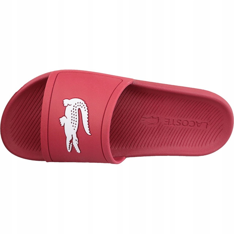 Lacoste Croco Slide 119 1 M 737CMA001817K röd 2