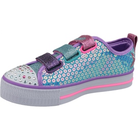 Skechers Twinkle Lite Jr 20062L-TQMT blå skor mångfärgad 1