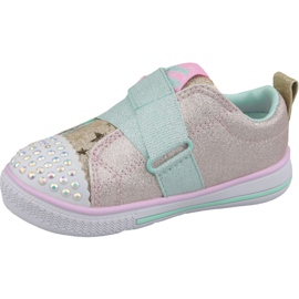 Skechers Twinkle Play Jr 20138N-GDMT Sko mångfärgad gul 1