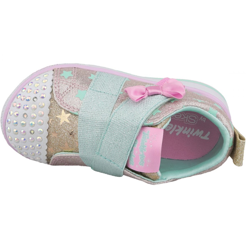 Skechers Twinkle Play Jr 20138N-GDMT Sko mångfärgad gul 2