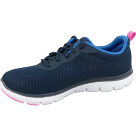 Skechers Flex Appeal 2.0 W 12775W-NVY skor marinblå 1