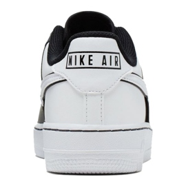 Nike Air Force 1 LV8 2 Jr CI1756-002 sko vit svart 1