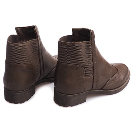 Klassiska jazzstövlar W102 Khaki grön 1