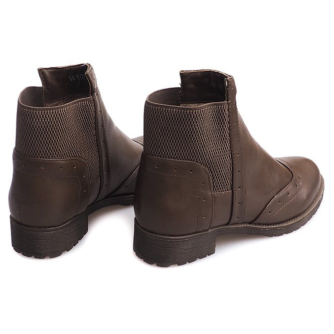 Klassiska jazzstövlar W102 Khaki grön 1