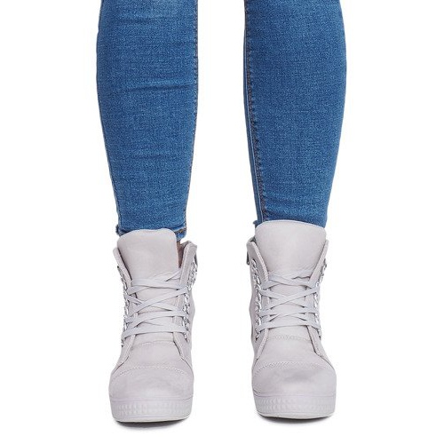 Wedge Sneakers 1867 Grå 2