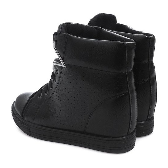 Wedge Sneakers 2932-1 Svart 2