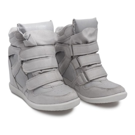 Grå Wedge Sneakers FY8515 1