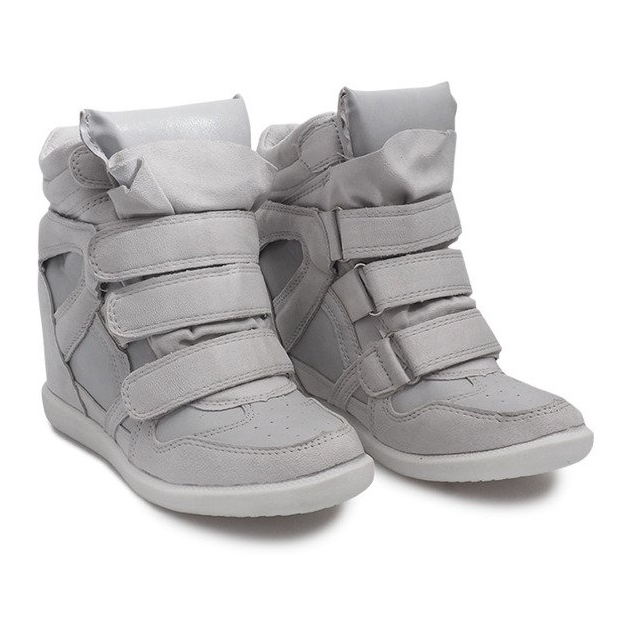 Grå Wedge Sneakers FY8515 1