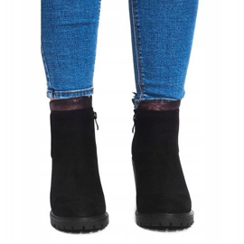 Stövlar på ett inlägg BG-76 svart 1