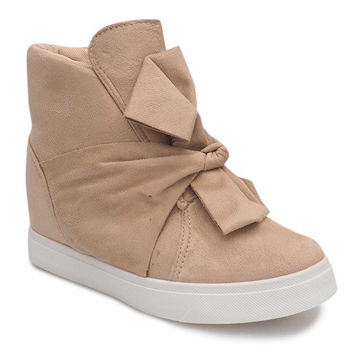 Wedge Sneakers 1787 Beige 2