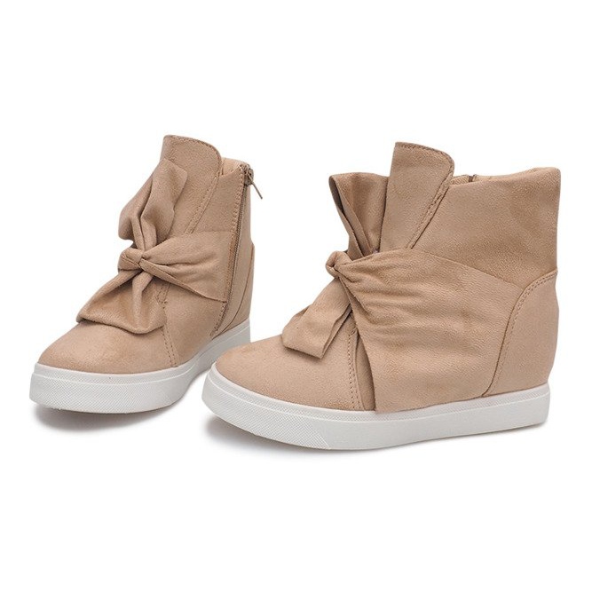 Wedge Sneakers 1787 Beige 1