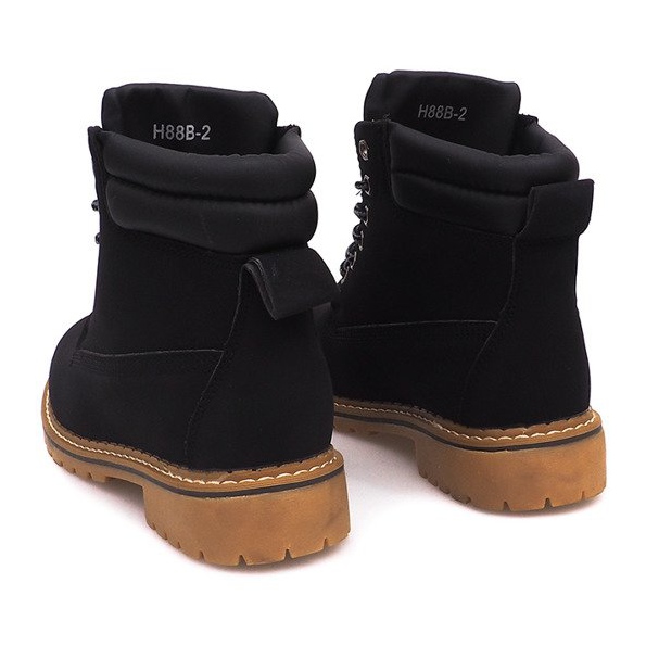 Isolerade timmerstövlar H88B Svart 2