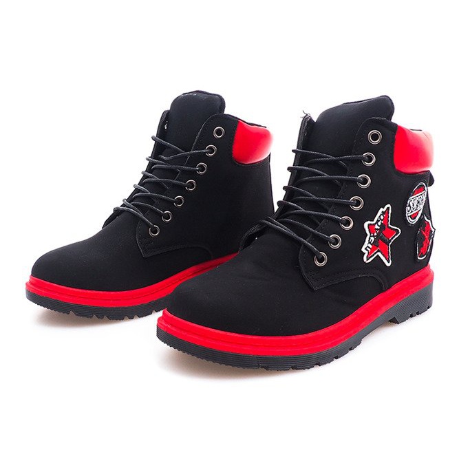 Isolerade Timber stövlar SJ1679-1 Svart 1