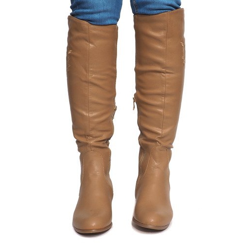 Högisolerade stövlar X453-14 Beige 2