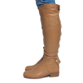 Högisolerade stövlar X453-14 Beige 1