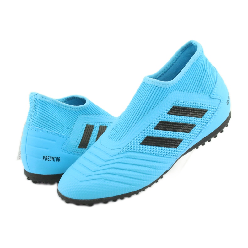 Adidas Predator 19.3 Ll Tf Jr EF9041 fotbollsskor blå 3