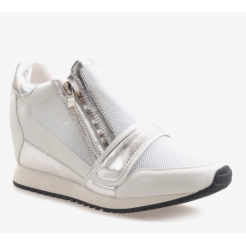 Trendiga enkla sneakers SK48 vit 1