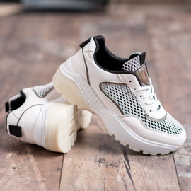 SHELOVET Bekväma sportskor vit 1