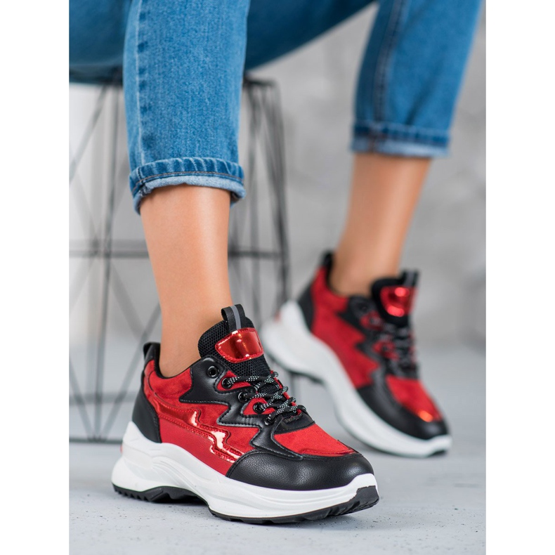 SHELOVET Sportskor röd mångfärgad 2