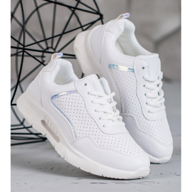 SHELOVET Vita sportskor 1