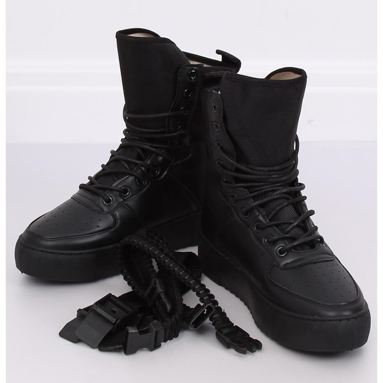 Svarta Y-027 Svarta sportskor 1